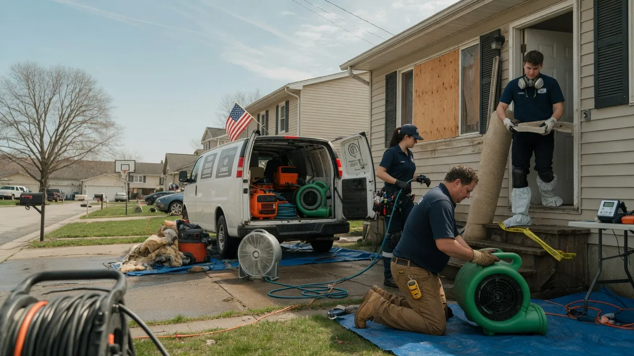 Water Damage Restoration in Cary, NC near me